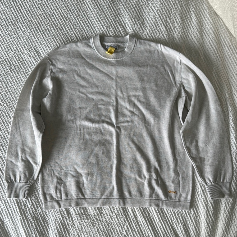 Zara Gray Crewneck Sweater